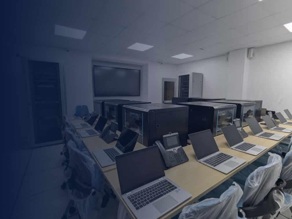 Salle de formation IT équipée